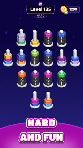 Nut Sort Blast: Color Puzzle ekran görüntüsü