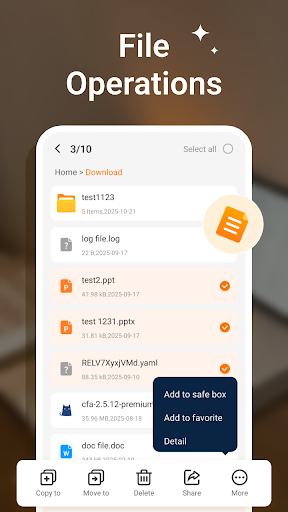 Smart File Manager ekran görüntüsü