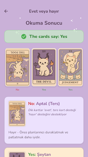 Tarot Meow - Kedi Tarot Falı ekran görüntüsü