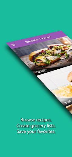 Subz: Sandwich Recipes ekran görüntüsü