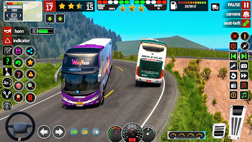 City Bus Games Coach Bus 3D ekran görüntüsü