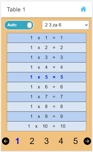 learn math table - multiplicat ekran görüntüsü