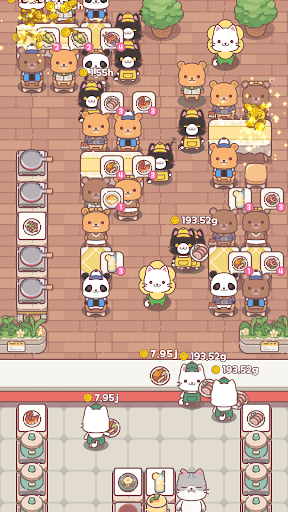 Idle Food Cafe : Genius Chef ekran görüntüsü
