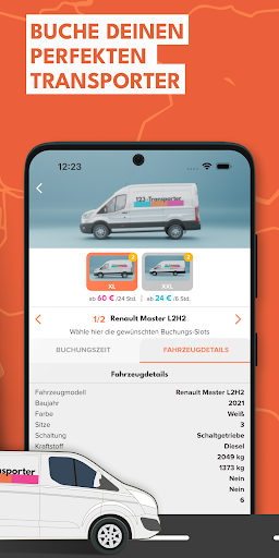 123 Transporter ekran görüntüsü
