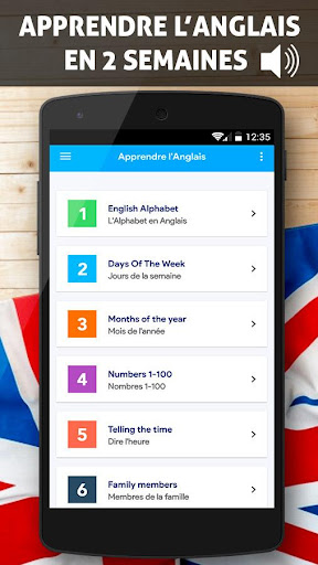 Apprendre l'Anglais Facilement ekran görüntüsü