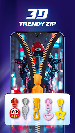 Zipper Wallpaper: Zip Lock ekran görüntüsü