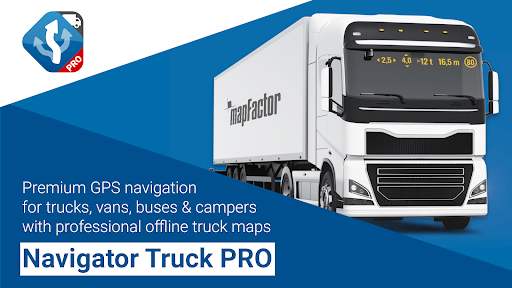 MapFactor Navigator Truck Pro ekran görüntüsü