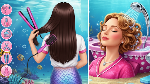 Mermaid Girls Fashion Makeover ekran görüntüsü