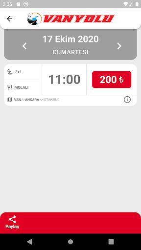 Vanyolu Seyahat ekran görüntüsü