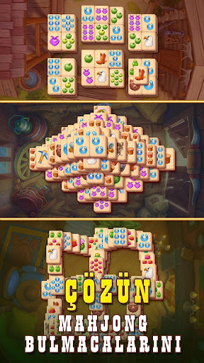 Sheriff of Mahjong: Taş Eşleme ekran görüntüsü