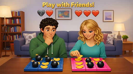 Bomb & Chip 2-Player Challenge ekran görüntüsü