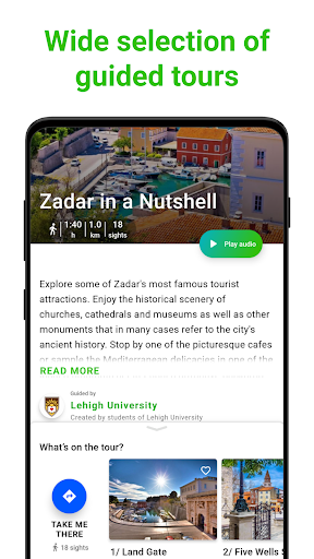 Zadar Tour Guide:SmartGuide ekran görüntüsü