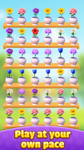 Flower Sort: Çiçek Bulmaca ekran görüntüsü