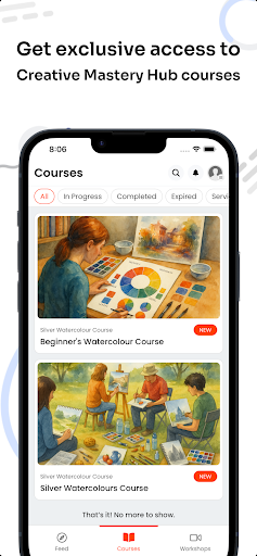 Creative Mastery Hub ekran görüntüsü