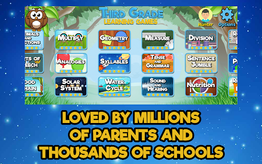 Third Grade Learning Games ekran görüntüsü