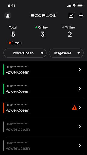 EcoFlow Pro for installers ekran görüntüsü