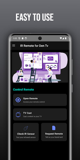 Remote for Den tv ekran görüntüsü