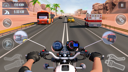 Moto World Tour: Yarış Oyunu ekran görüntüsü