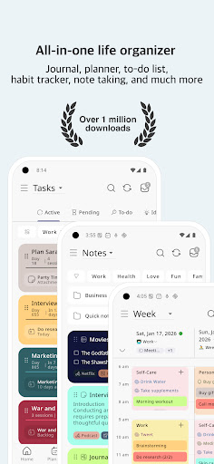 Journal it! - Planner, Notes ekran görüntüsü