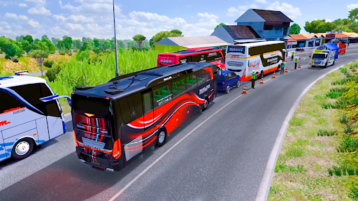 Hill Coach Bus Simulator 2023 ekran görüntüsü