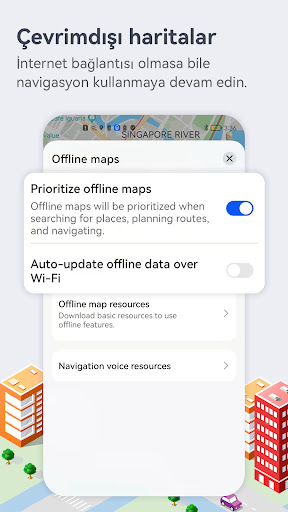 Petal Haritalar -GPS ve Trafik ekran görüntüsü