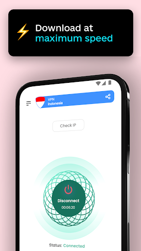 VPN Indonesia - Indonesian IP ekran görüntüsü