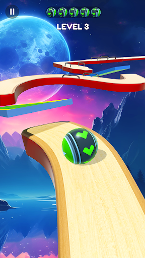 Rolling Ball Sky Adventure ekran görüntüsü