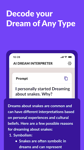 Dream Meaning Interpreter App ekran görüntüsü