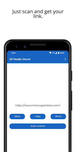 QR Reader Secure ekran görüntüsü