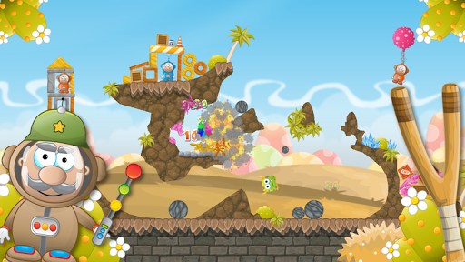 Angry Slingshot Monsters ekran görüntüsü
