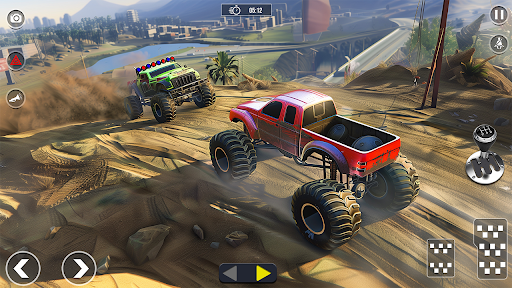 canavar kamyon offroad oyunu ekran görüntüsü