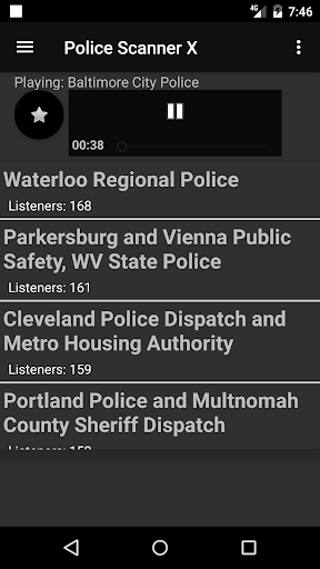 Police Scanner X ekran görüntüsü