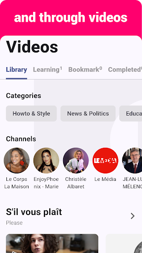 French Listening & Speaking ekran görüntüsü