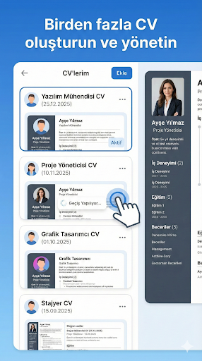 CV Oluşturma Asistanı ekran görüntüsü