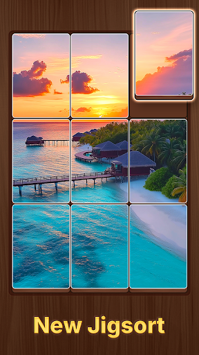 Jigsaw Tiles Puzzles Oyunu ekran görüntüsü