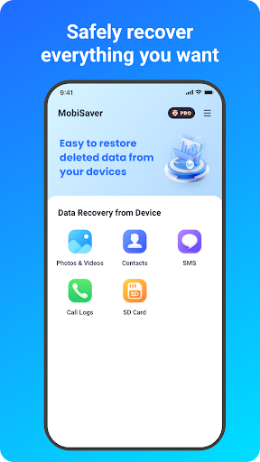 MobiSaver: Data&Photo Recovery ekran görüntüsü