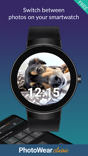 PhotoWear Classic Watch Face ekran görüntüsü