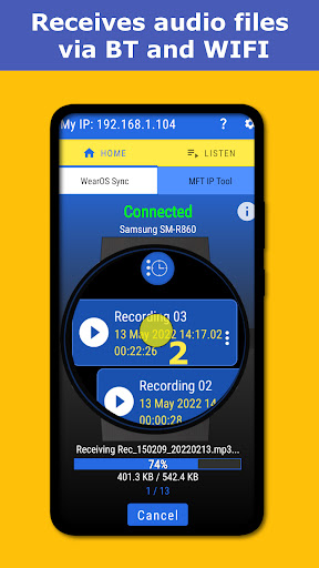 Voice Recorder Companion ekran görüntüsü