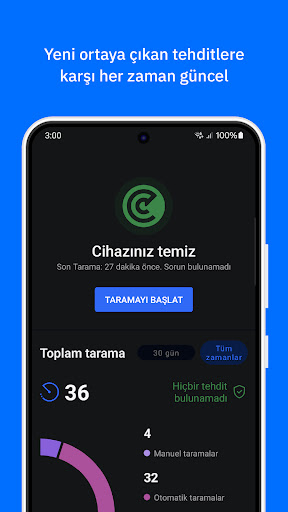 Bitdefender Mobile Security ekran görüntüsü