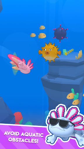 Axolotl Rush ekran görüntüsü