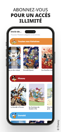 Ducktoon - Webtoon & BD Disney ekran görüntüsü