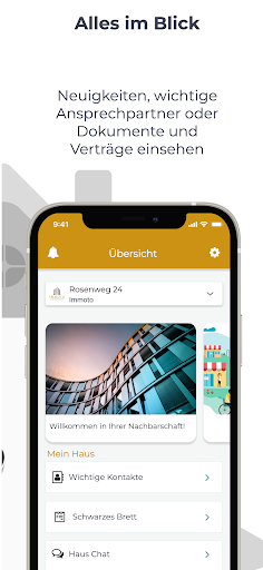 Immoto Hausverwaltung ekran görüntüsü