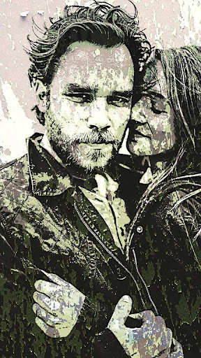grunge photo editor ekran görüntüsü
