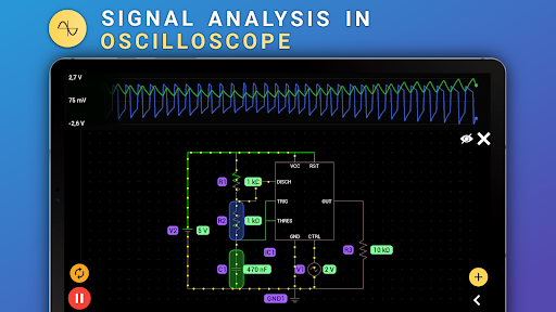 PROTO - circuit simulator ekran görüntüsü