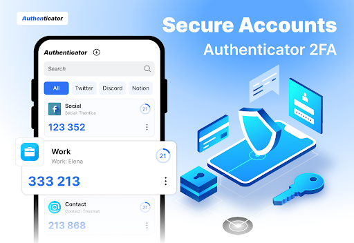 Authenticator App - Secure 2FA ekran görüntüsü