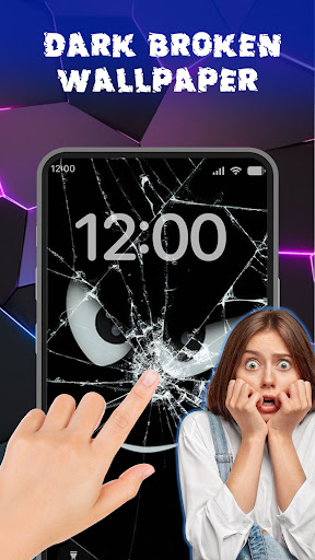 Broken Screen Prank & Sound ekran görüntüsü