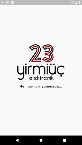 23 Elektronik ekran görüntüsü