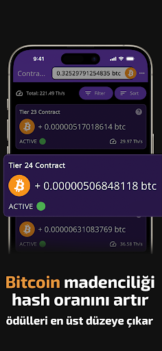 Bitcoin Madenciliği (Kripto) ekran görüntüsü