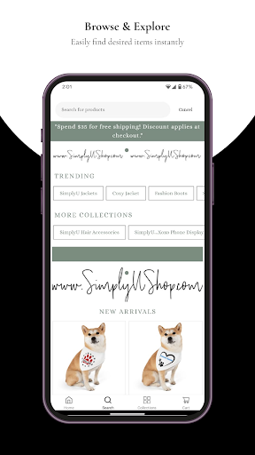 SimplyUShop ekran görüntüsü