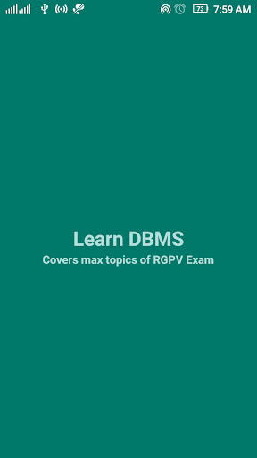 Learn DBMS ekran görüntüsü